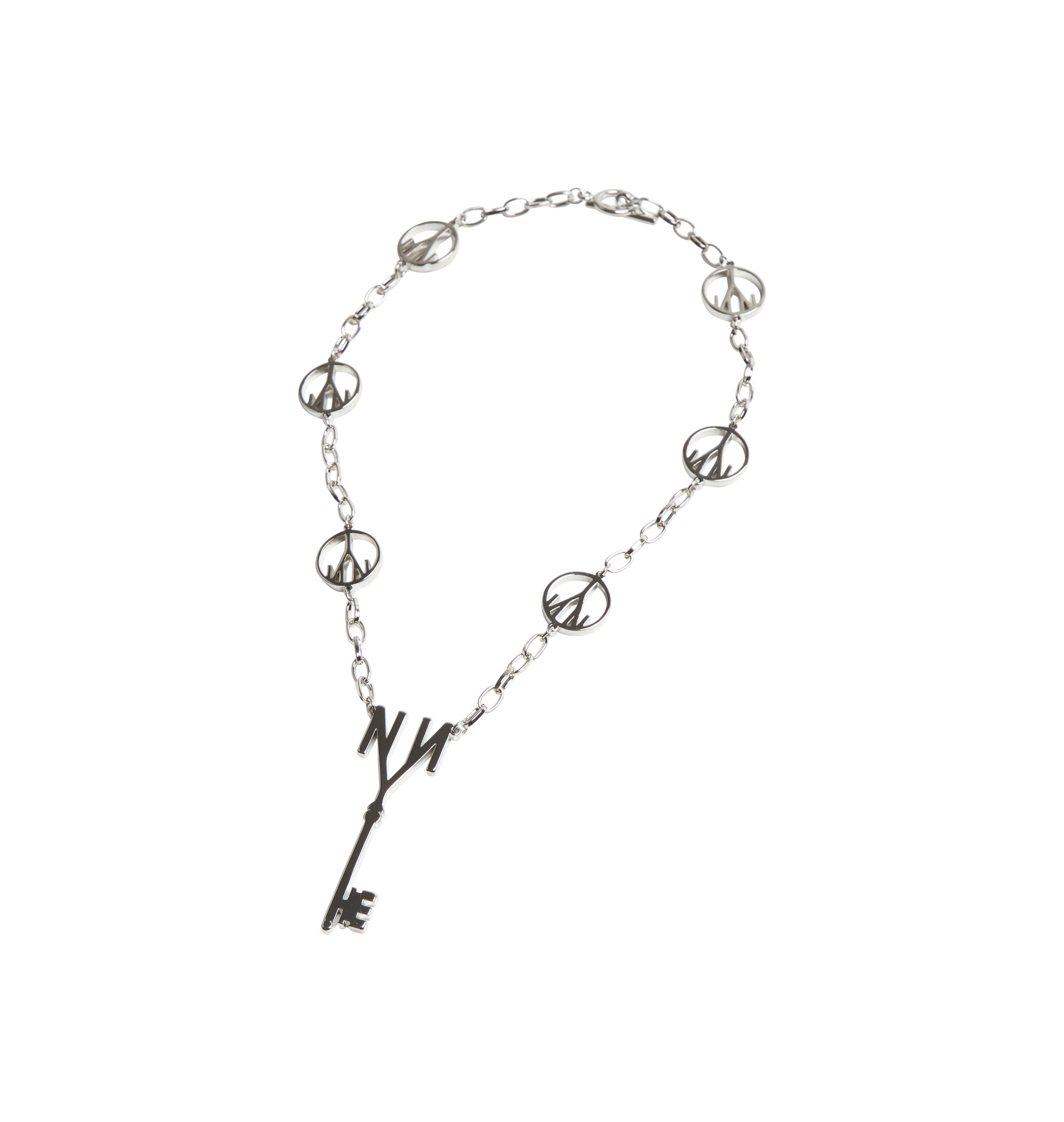 Peace Noir Key Necklace – York New Noma